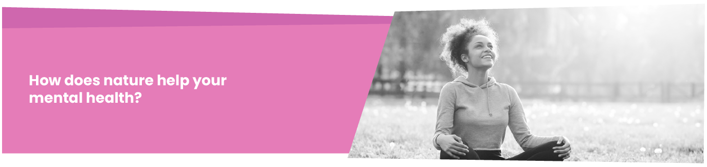 Como a natureza ajuda a sua saúde mental