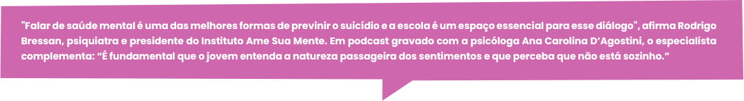 Setembro Amarelo: falar sobre saúde mental salva vidas