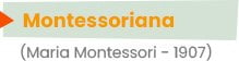 Modelo de ensino: Montessori