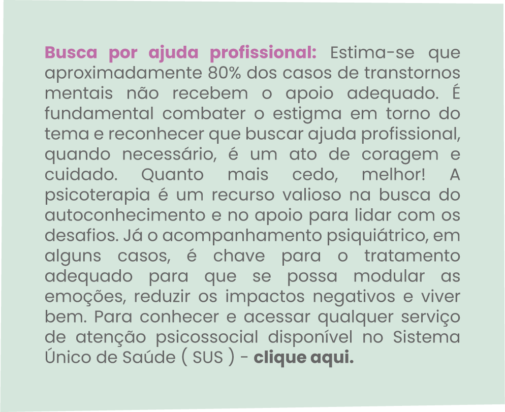Saúde mental é vida. O que podemos fazer para protegê-la?
