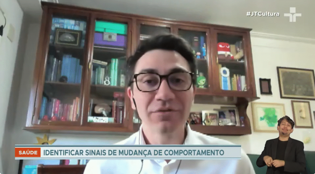 Pedro Pan fala sobre lesões autoprovocadas no Jornal da Tarde da Tv Cultura