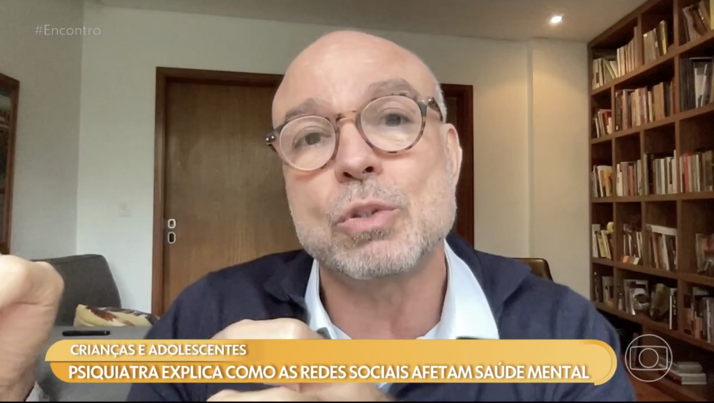 Rodrigo Bressan fala sobre uso excessivo de telas no Encontro, da TV Globo