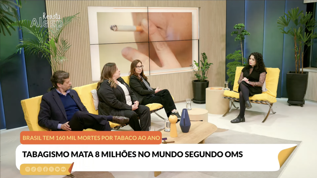 Clarice Madruga fala sobre Dia Mundial sem Tabaco na TV Alesp